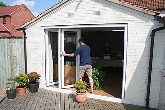 Doors Security Pvc Bi Fold