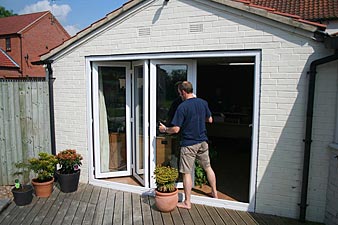 Doors Security Pvc Bi Fold