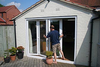 Doors Security Pvc Bi Fold