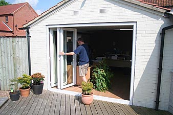 Doors Security Pvc Bi Fold